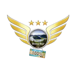 Schließe die Tour mit Gold ab um diesen Award zu erhalten.