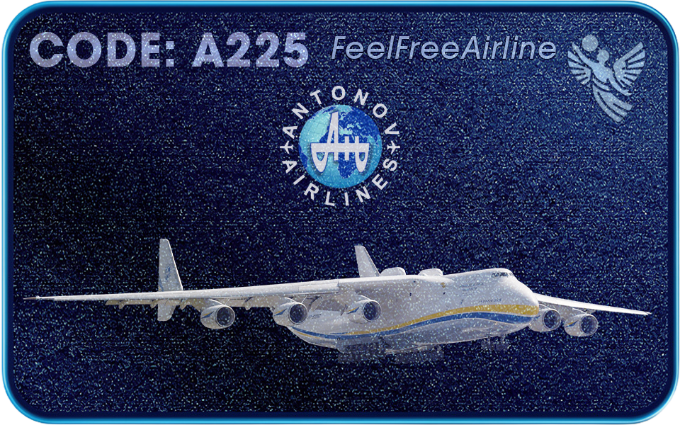 Berechtigte Muster: An-225 „Mrija“