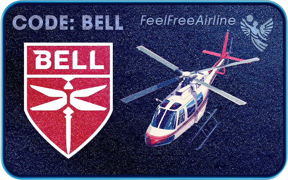 Berechtigte Muster: Bell 47 • Bell 206 • Bell 222 • Bell 407 • Bell 412 • Bell 429 • Bell 505 • Bell 525 • Bell UH-1 (Huey)