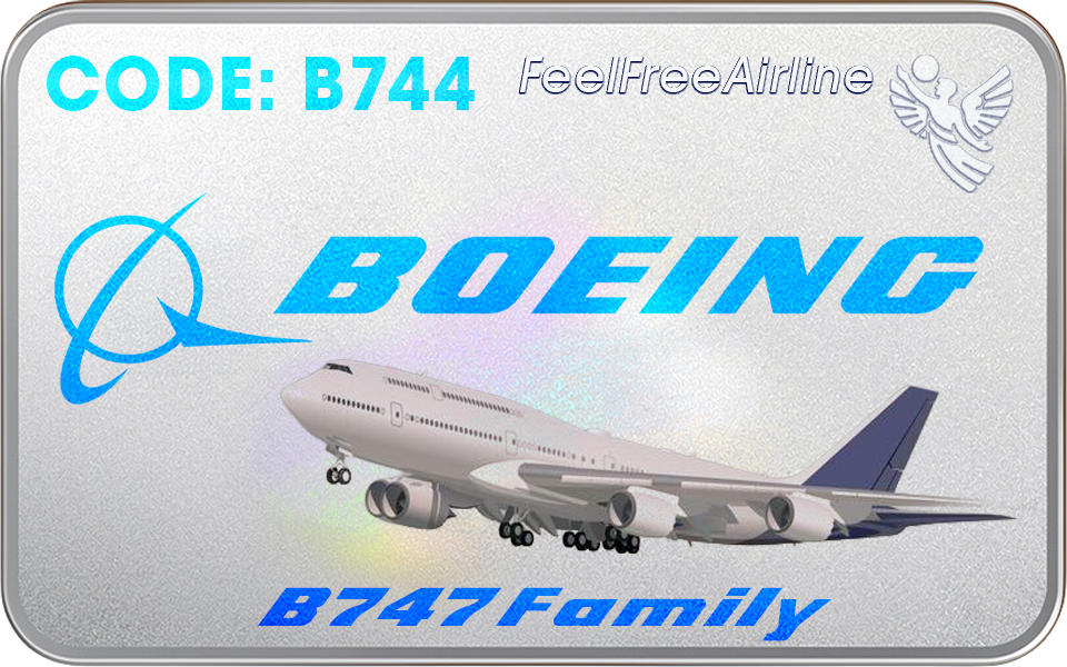 Berechtigte Muster: B747-100 • B747-200 • B747-300 • B747-400 • B747-8