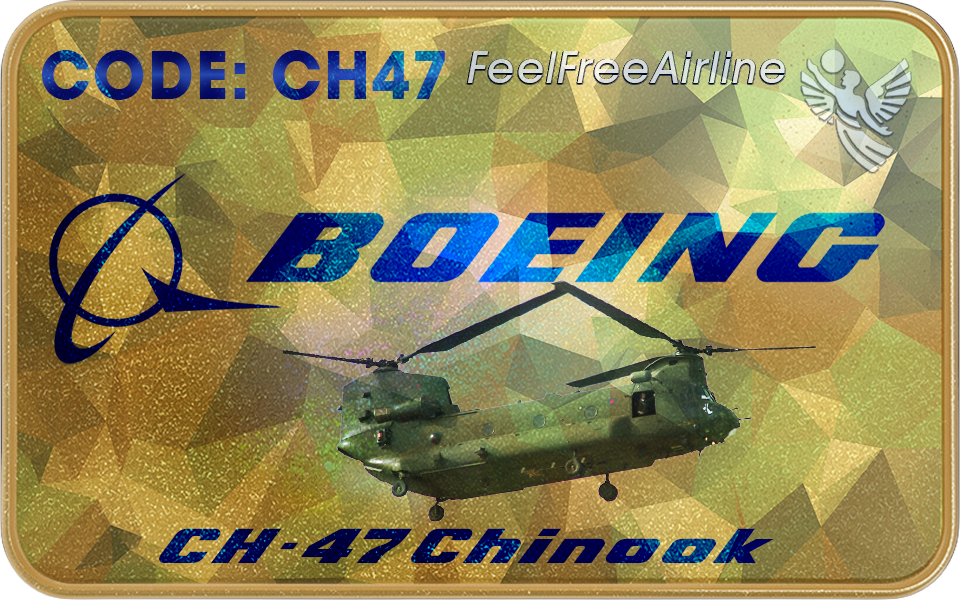 Berechtigte Muster: CH-47 Chinook