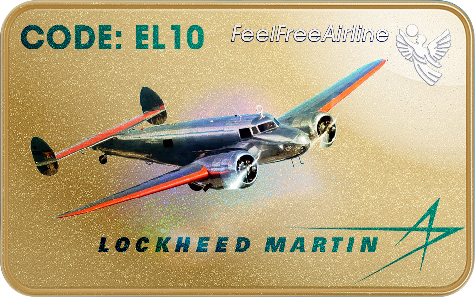 Berechtigte Muster: Lockheed Electra 10A