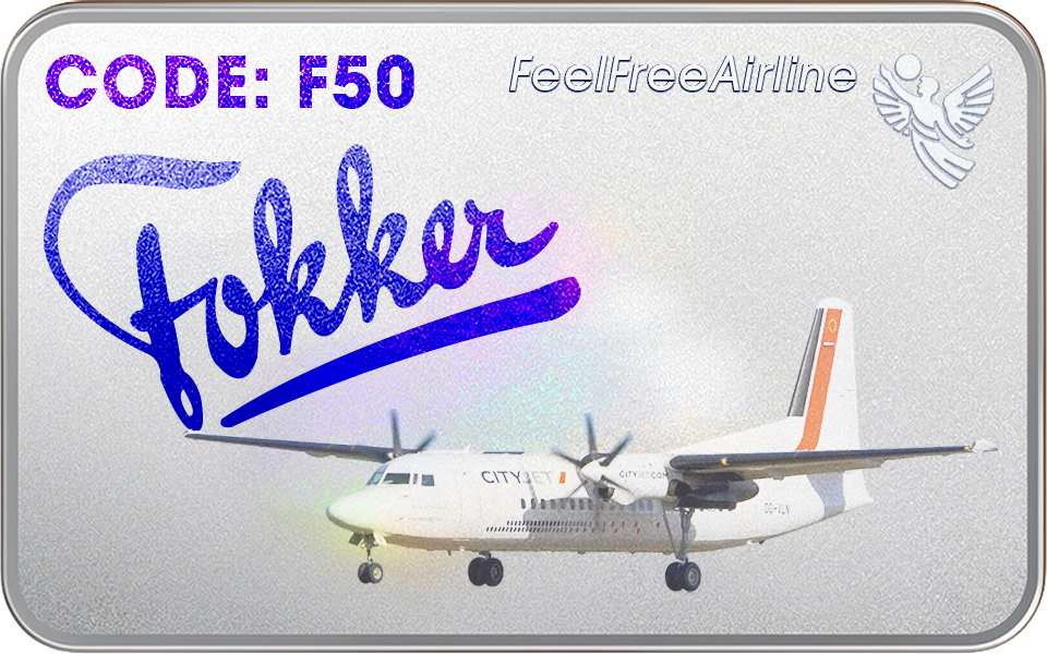 Berechtigte Muster: Fokker F28 Fellowship • Fokker F50 • Fokker F70 • Fokker F100