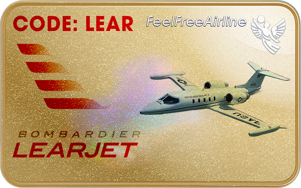 Berechtigte Muster: Learjet 35/-45/-55/-60/-70/-75